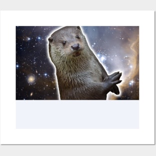 Otter Galaxy Posters and Art